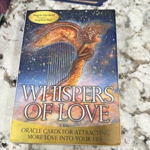 Angela Hartfield: Whispers of Love Oracle Cards and Guidebook - original print